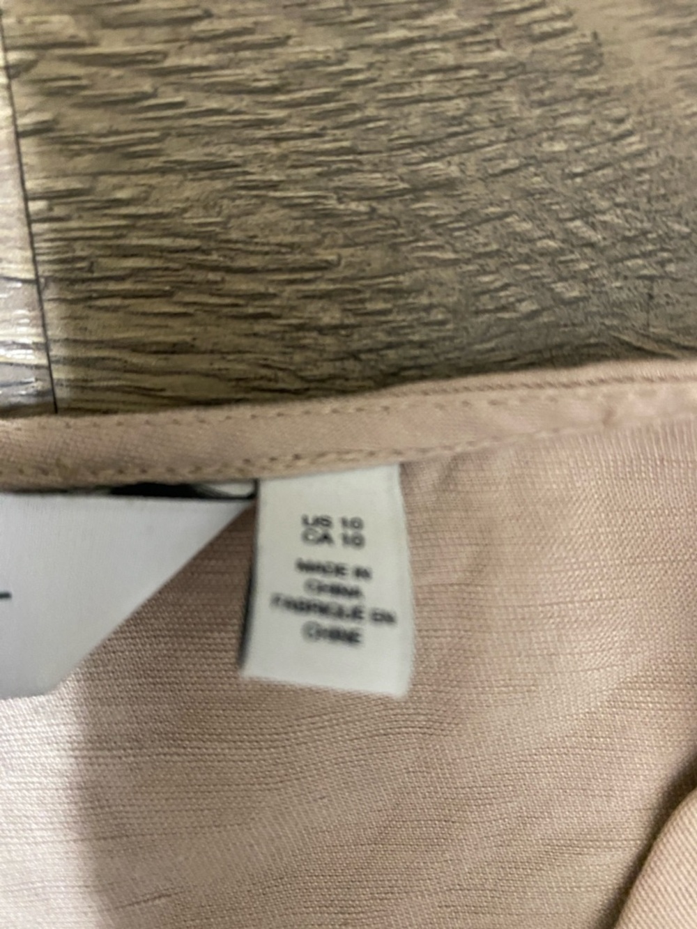 & Other Stories Pale Blush Linen Button Vest - Picture 3 of 6